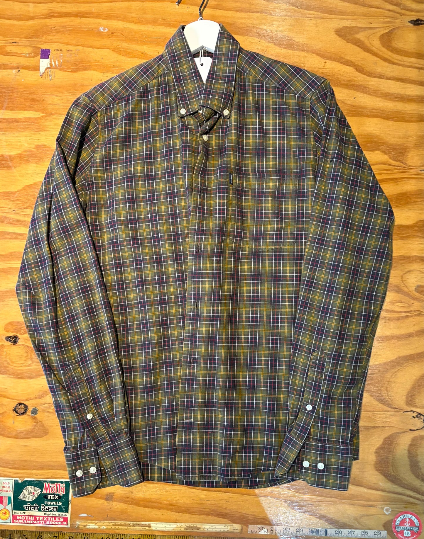 REWORKED GREEN OVERSIZED SCRUNCHIE