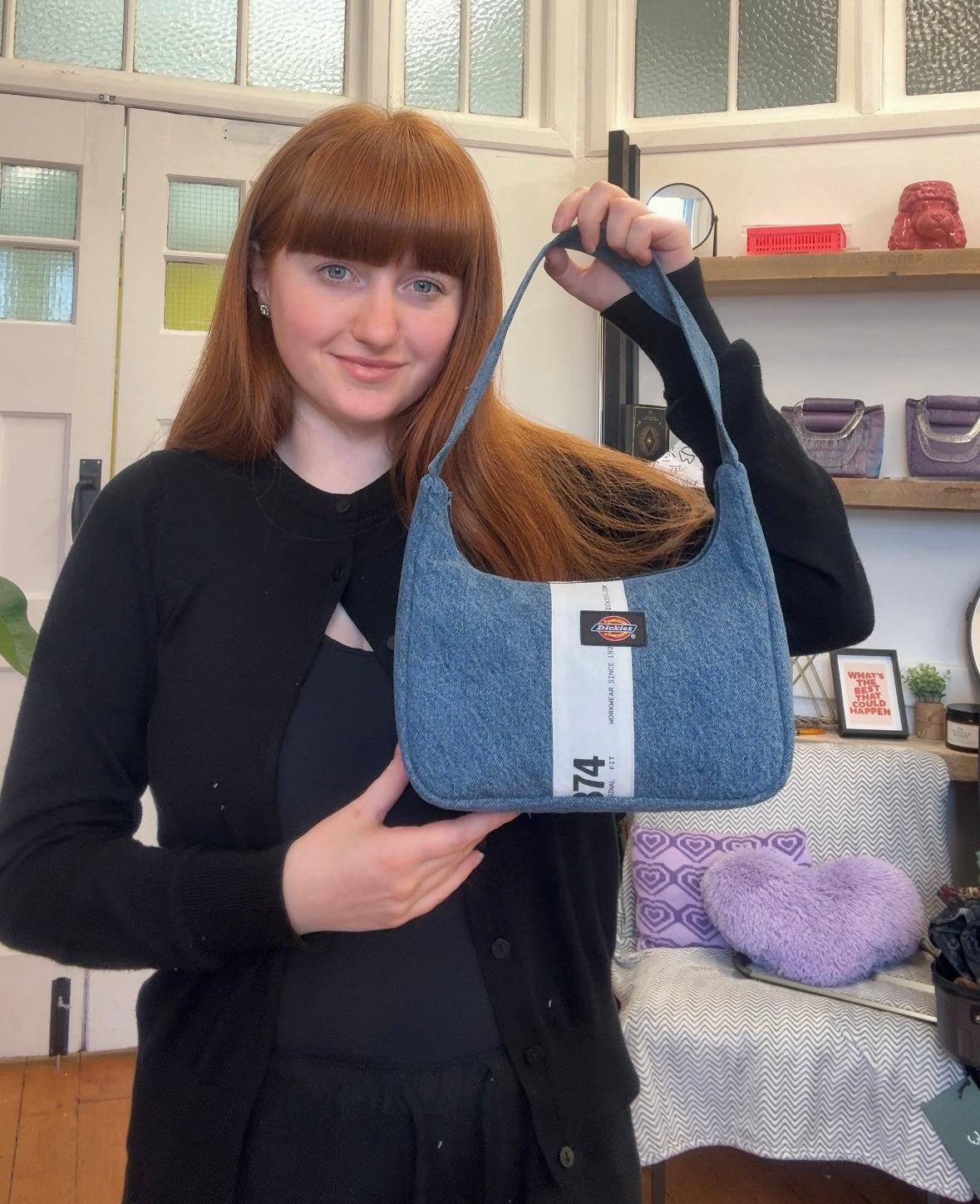 REWORKED DICKIES SHOULDER BAG