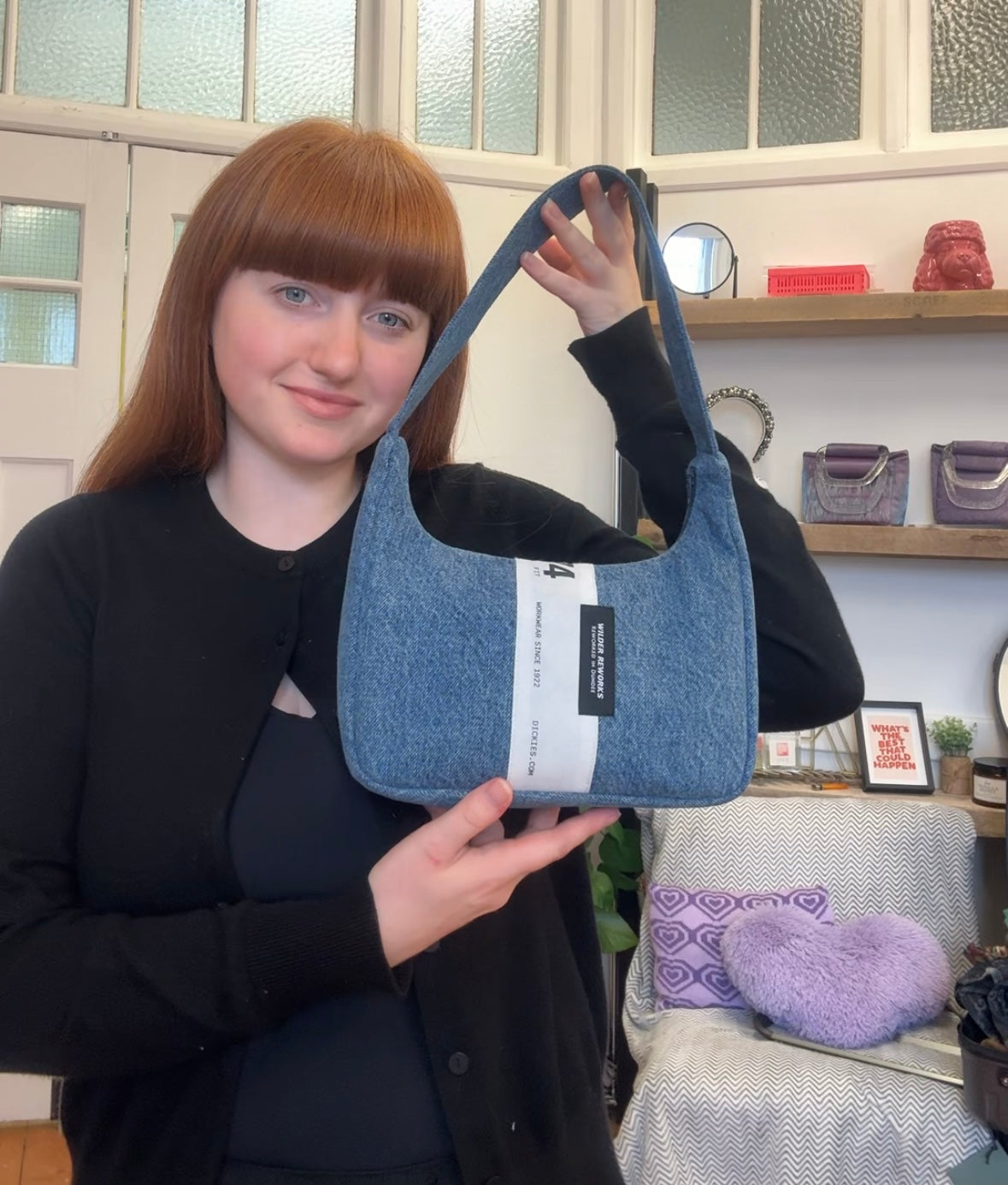 REWORKED DICKIES SHOULDER BAG