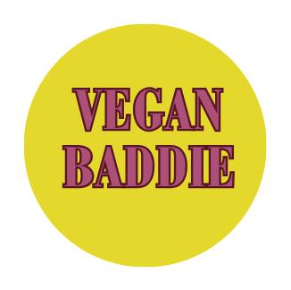 Vegan Baddie Badge