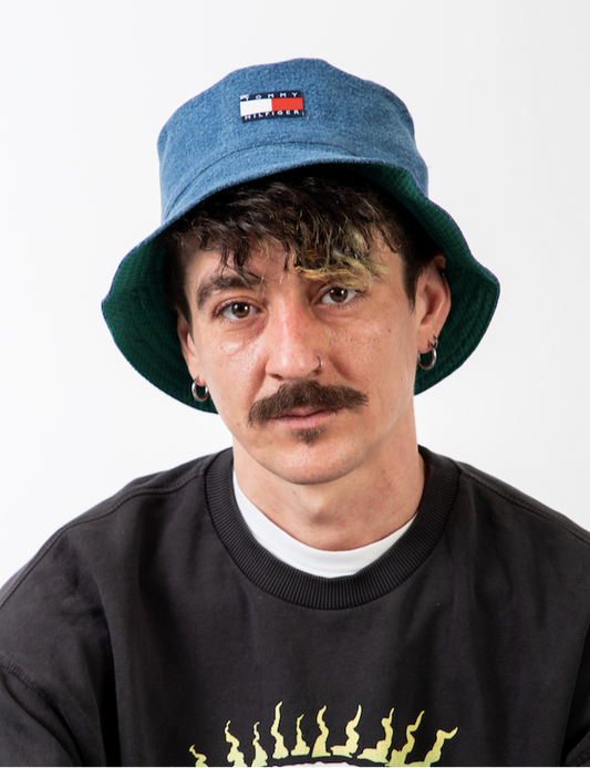 REWORKED TOMMY HILFIGER BUCKET HAT