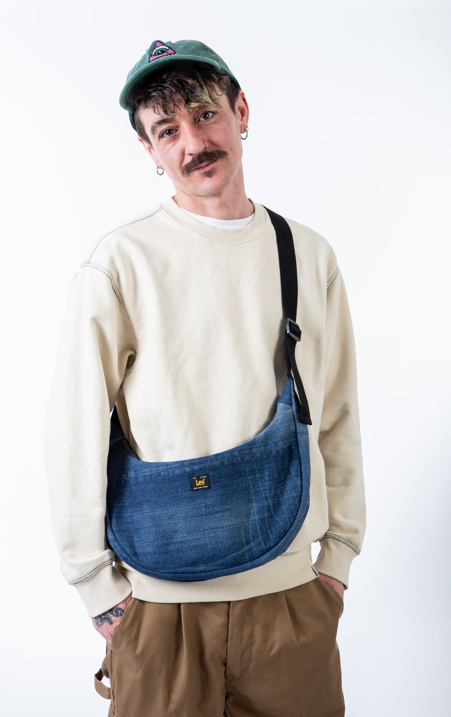 REWORKED LEE JEANS BAG