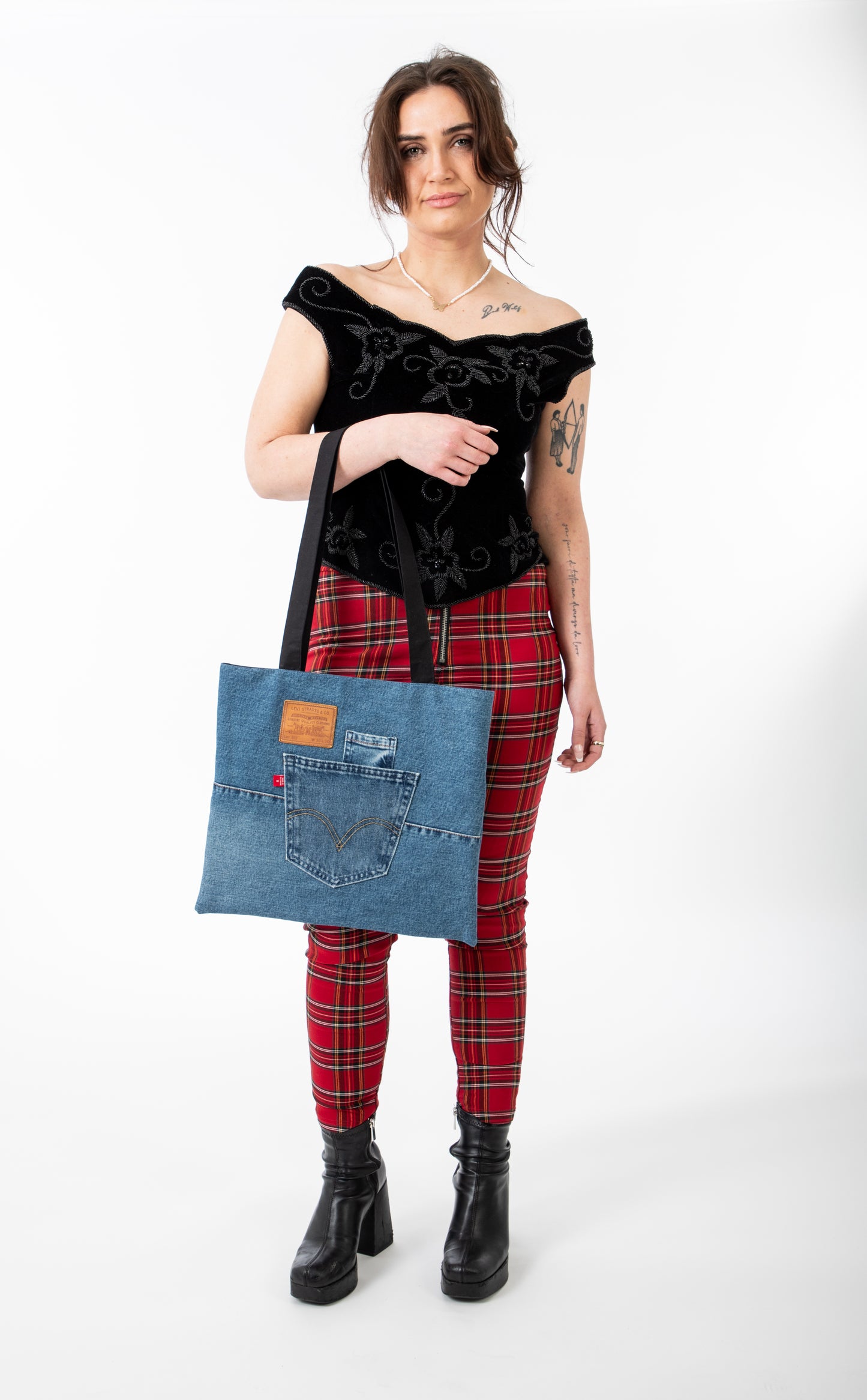 REWORKED LEVI'S DENIM TOTE