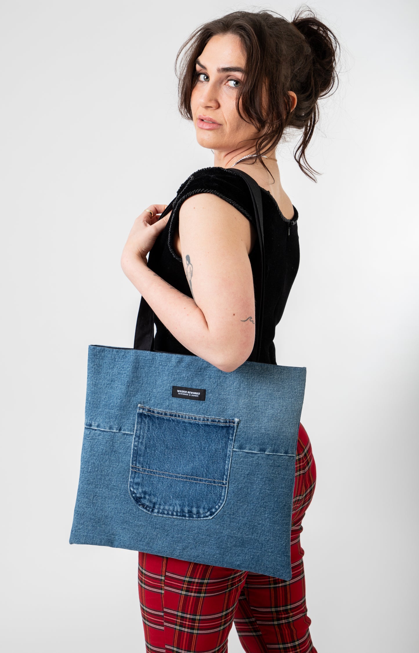 REWORKED LEVI'S DENIM TOTE