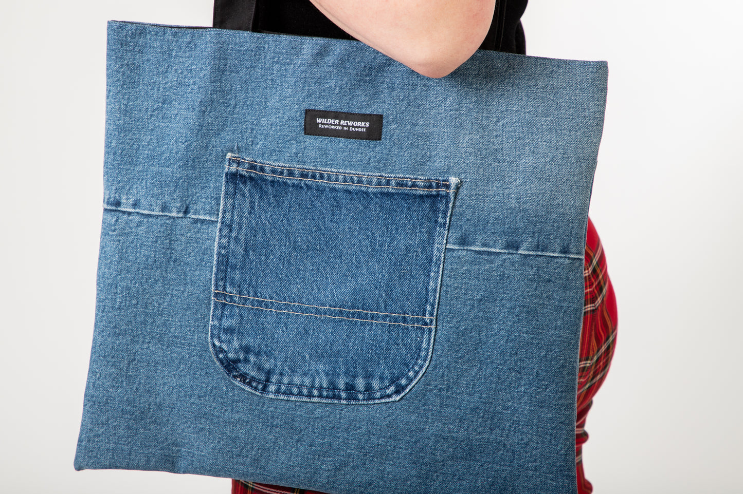 REWORKED LEVI'S DENIM TOTE