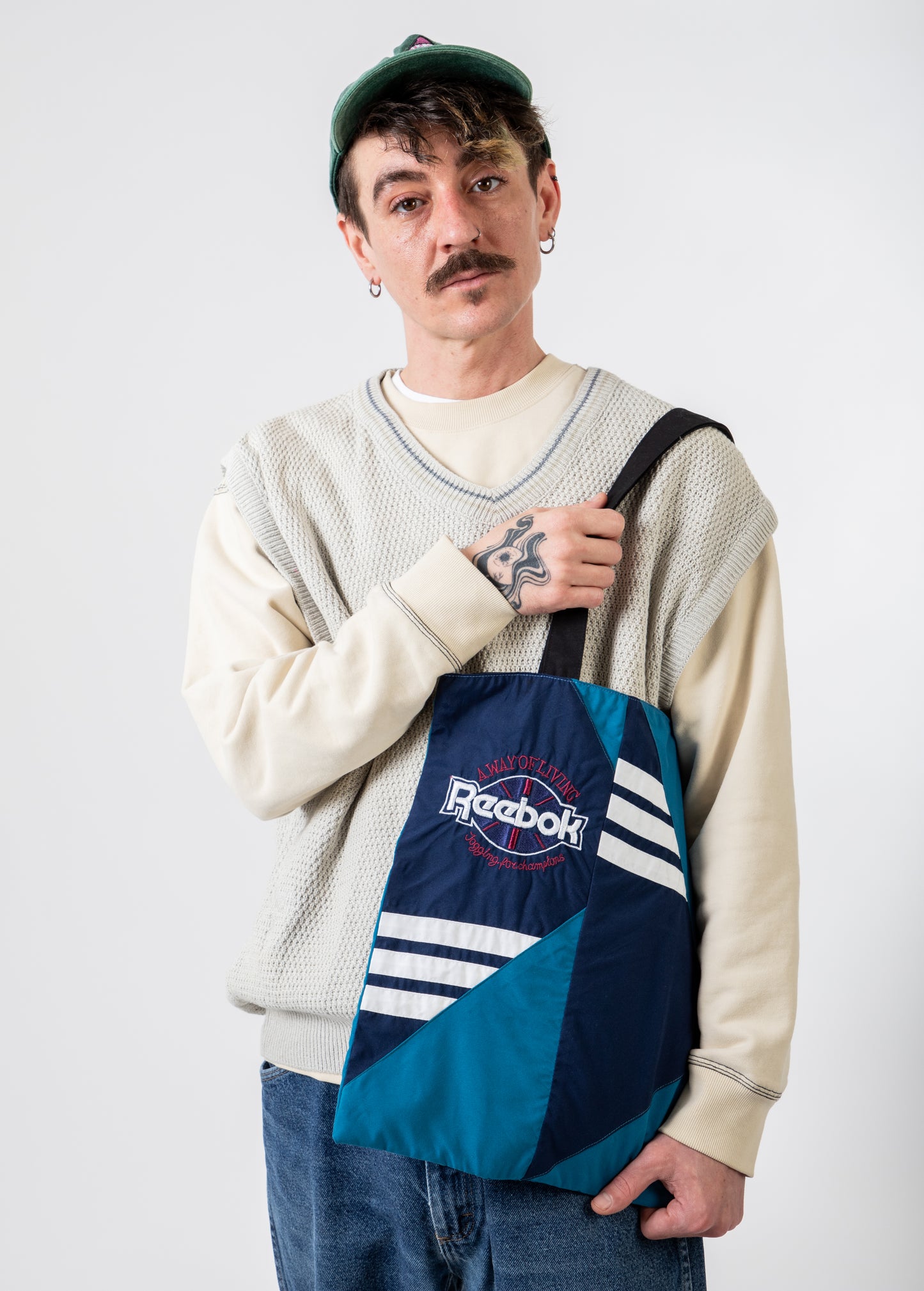 REWORKED REEBOK TOTE